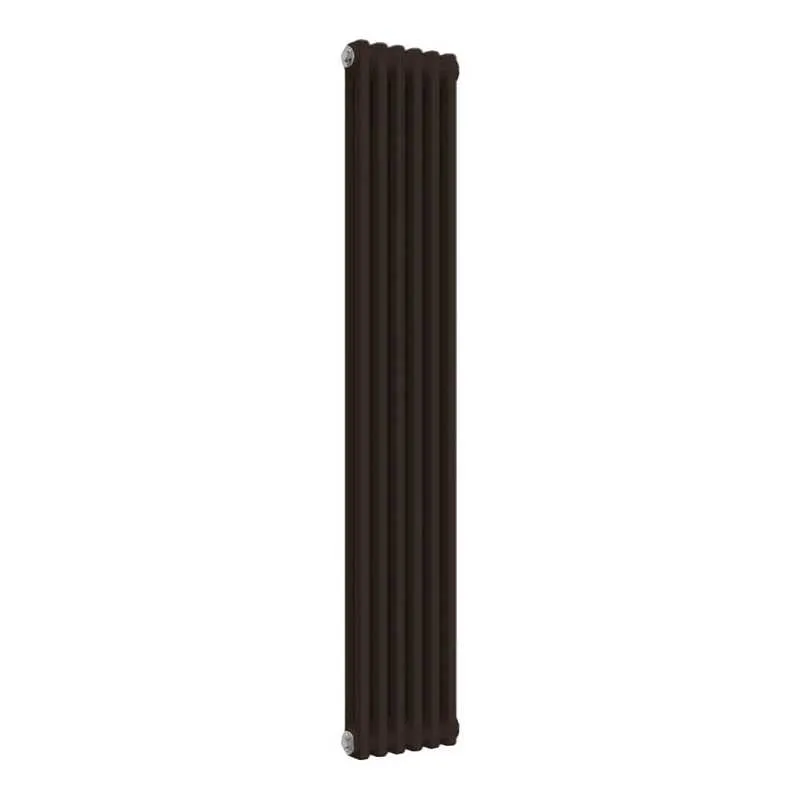 Column Radiators Ral Reina Colona 2 Column RAL 8017 Chocolate Brown Designer Vertical ...