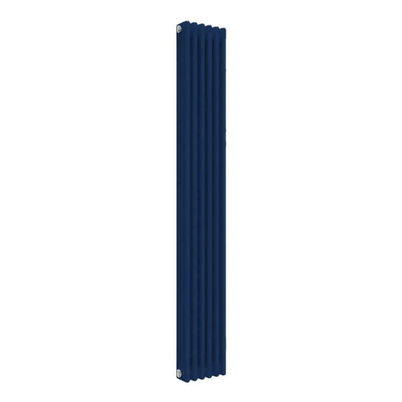 Signal Radiator Reina Colona 3 Column RAL 5005 Signal Blue Designer Vertical Radiator ...
