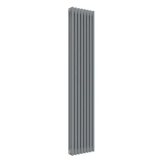 Column Radiators Ral Reina Colona 3 Column RAL 7040 Window Grey Designer Vertical Radiator ...