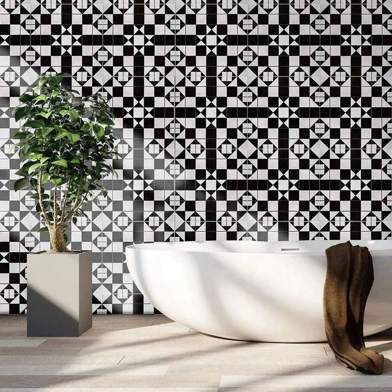 Vintage Floor Tile Patterns How To Coordinate New Tile With Old Tile