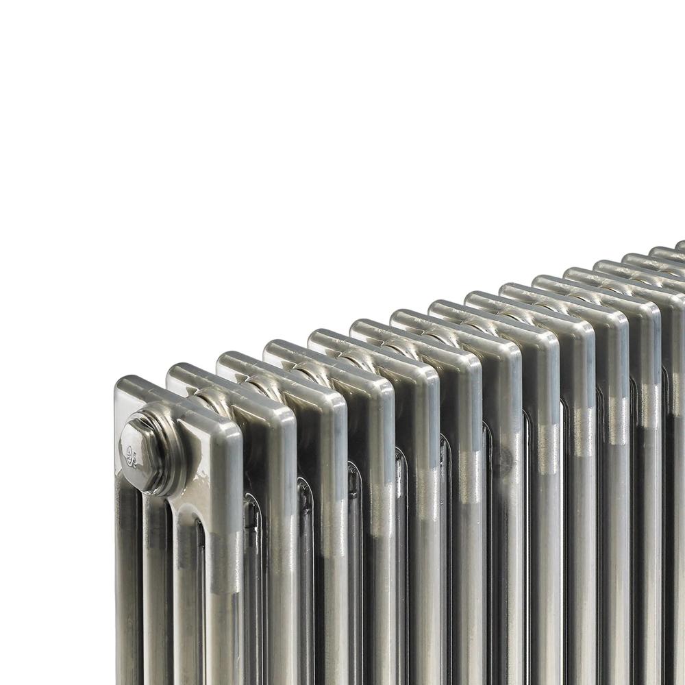 Revive 4 Column Raw Metal Lacquered Horizontal Radiator