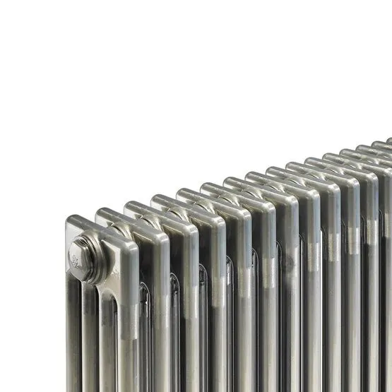 Horizontal Car Radiator Revive 4 Column Raw Metal Lacquered Horizontal Radiator | Plumbing ...