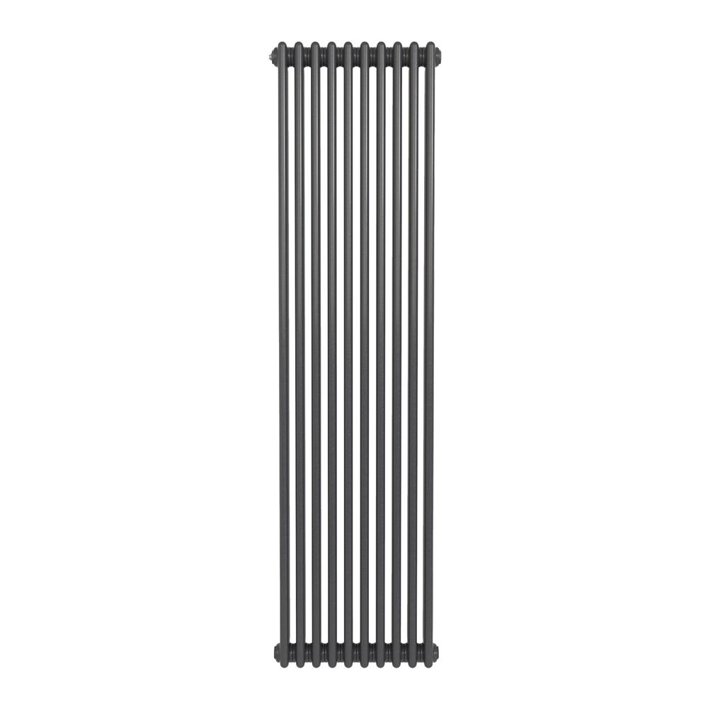 Revive Express 2 Column Anthracite Vertical Radiator - 1800mm x 582mm ...