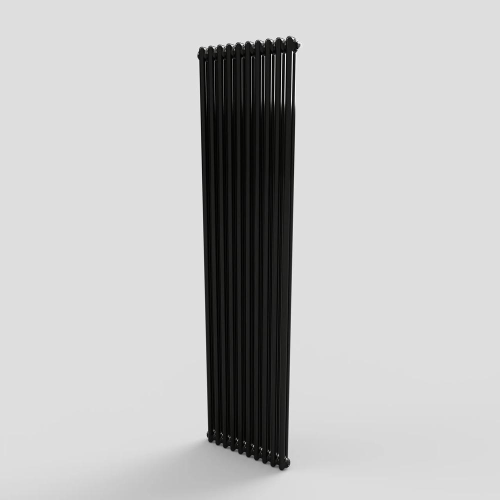 Revive Express 2 Column Jet Black Vertical Radiator - 2000mm x 490mm ...