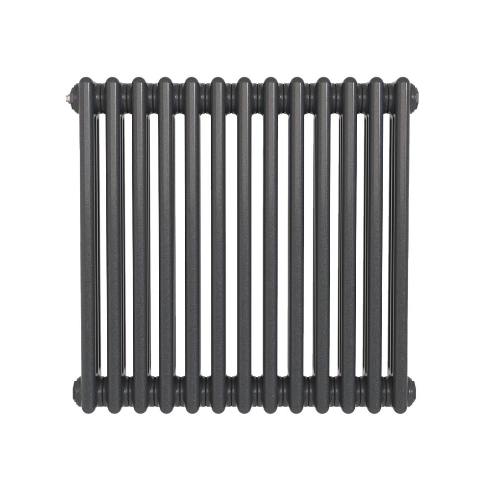 Revive Express 3 Column Anthracite Horizontal Radiator - 600mm x 1180mm ...