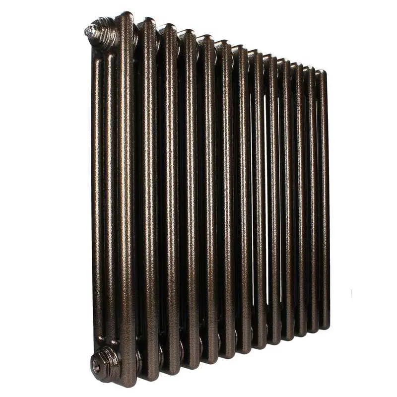 Hammered Radiator Revive Express 3 Column Hammered Gold Horizontal Radiator - 450mm x ...