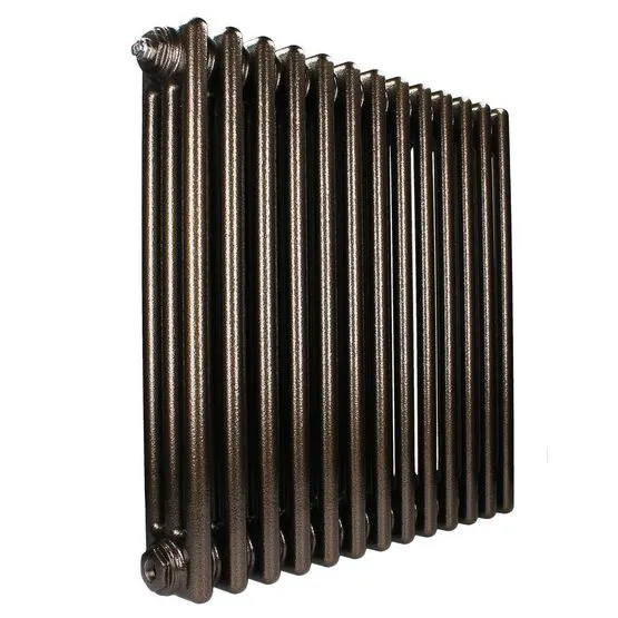 Gold Pc Radiator Revive Express 3 Column Hammered Gold Horizontal Radiator - 450mm x ...