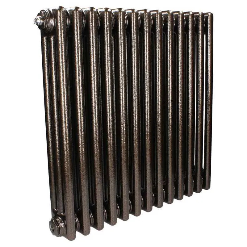 Gold Pc Radiator Revive Express 3 Column Hammered Gold Horizontal Radiator - 450mm x ...