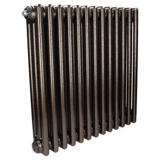 Gold Radiator Material Revive Express 3 Column Hammered Gold Horizontal Radiator - 600mm x ...