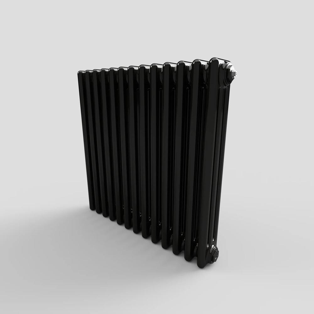 Revive Express 3 Column Jet Black Horizontal Radiator