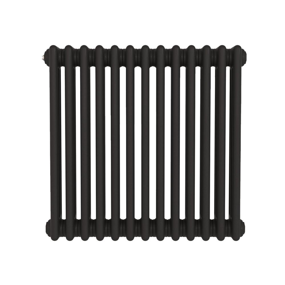 Revive Express 3 Column Matt Black Horizontal Radiator - 450mm x 1686mm ...