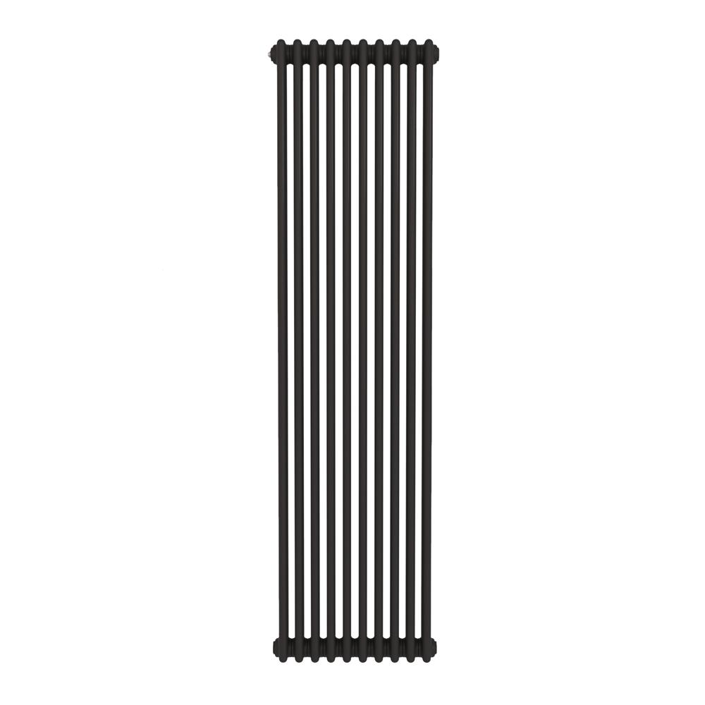 Revive Express 3 Column Matt Black Vertical Radiator