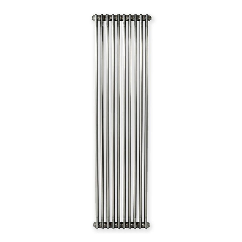 Revive Radiators 3 Column Raw Metal Lacquered Vertical Radiator - 1800mm x 490mm