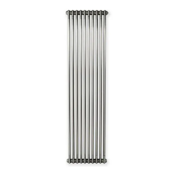 Vivek Radiators Revive Radiators 3 Column Raw Metal Lacquered Vertical Radiator ...