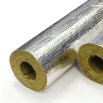Rockwool Rocklap 40mm Wall x 1m Foil Faced Pipe Insulation
