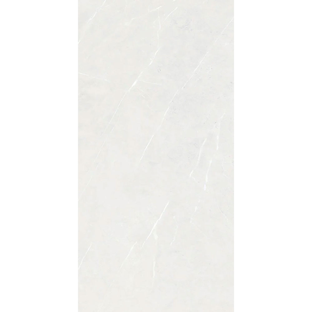 Roma Light Grey Gloss Marble Effect Ceramic Wall Tile 600mm x 300mm
