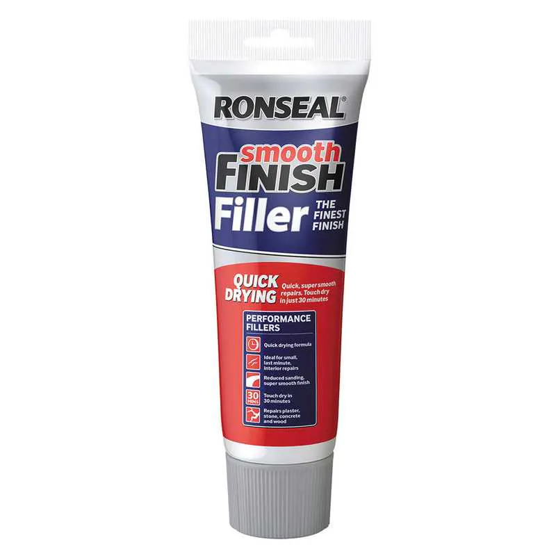 Finishing Quick RONSEAL Smooth Finish Quick Drying Multi Purpose Filler - 330g ...
