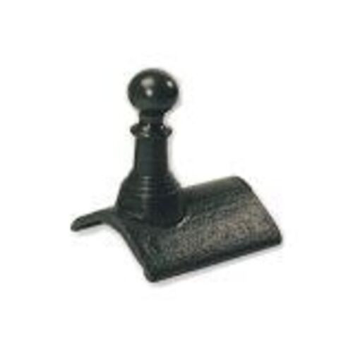 Roofing Superstore 110 Degree Ball Top Finial 450mm Cover 10 inch Stem - Grey