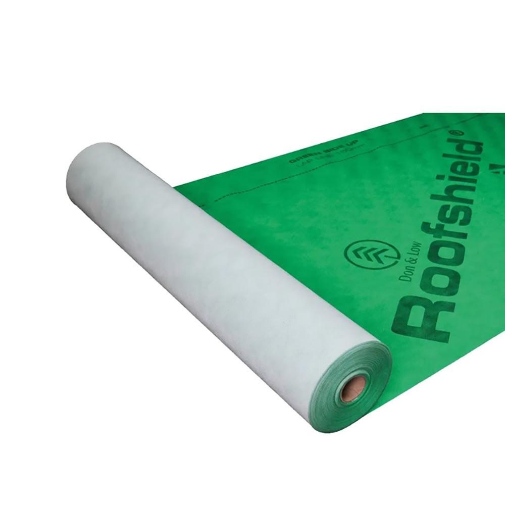 Don & Low Roofshield Air and Vapour Permeable Breather Membrane - 50m x 1m Roll