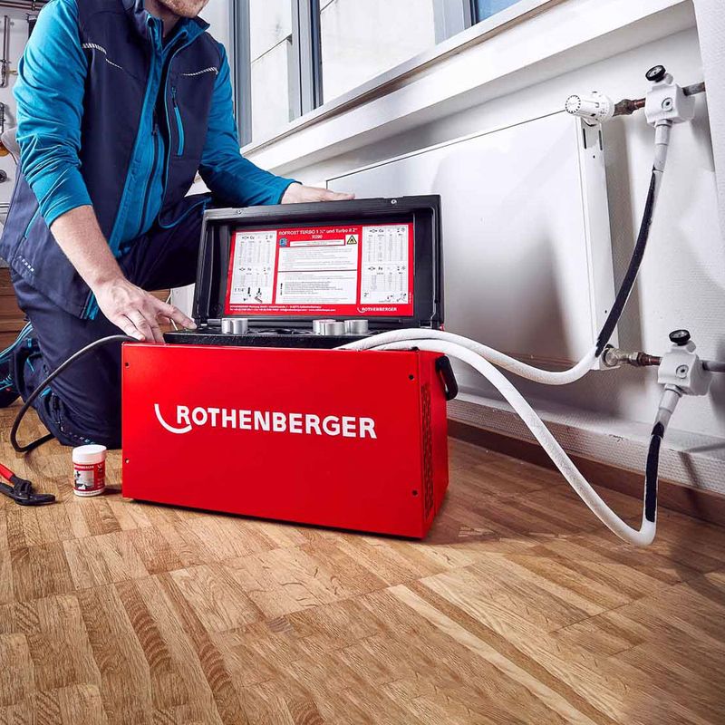ROTHENBERGER ROFROST Turbo Electric Pipe Freezer 28mm Plumbing