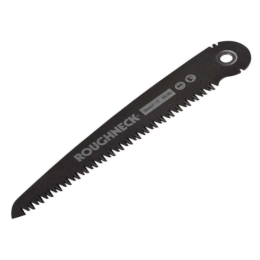 Roughneck Gorilla Fast Cut Folding Pruning Saw Replacement Blade - 7 Inch (180Mm)