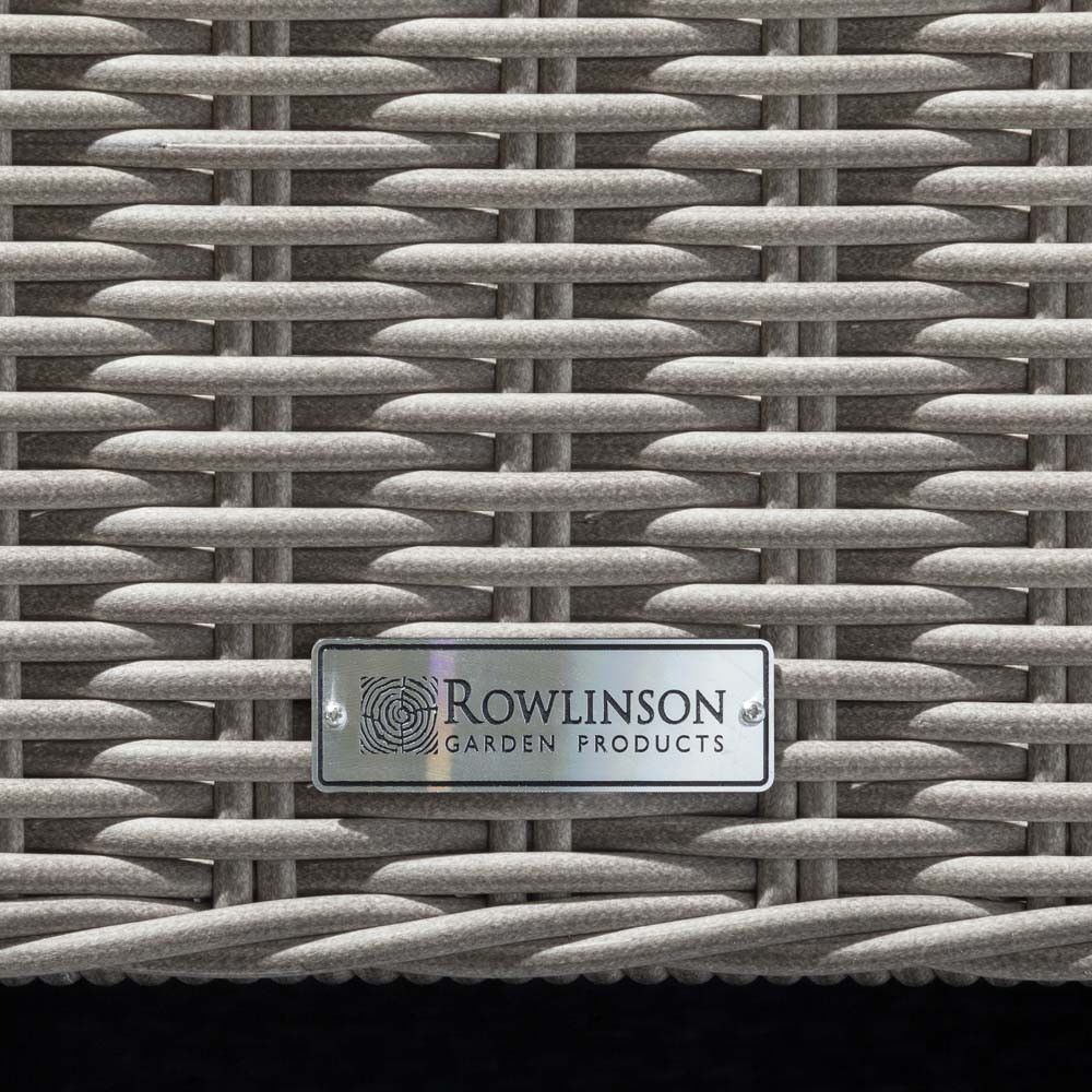 Rowlinson Prestbury Seater Bistro Rattan Dining Table Chair