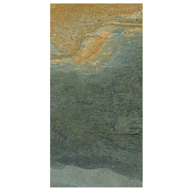 Rustic Slate Effect Riven Multicolour Porcelain Wall & Floor Tile ...