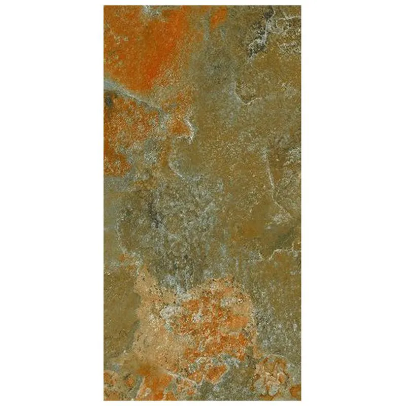 Rustic Slate Effect Riven Multicolour Porcelain Wall & Floor Tile ...