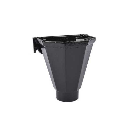 Saint Gobain Classical Plus Cast Iron Downpipe Flat Hopper Head - 75mm ...