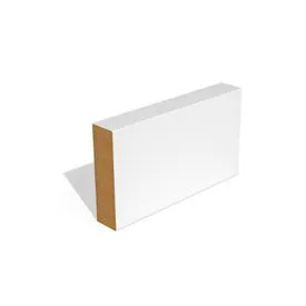 Door Superstore White Primed Square Edge Architrave Door Set - 69mm x 5500mm