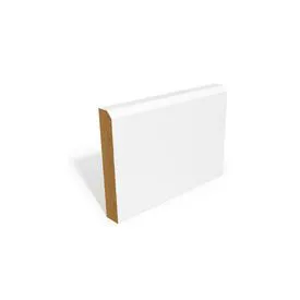 Door Superstore White Primed Chamfered Architrave Door Set - 69mm x 5500mm