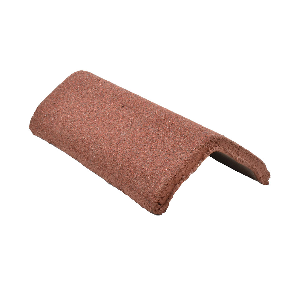 Sandtoft Concrete Baby Ridge - Mottled Red