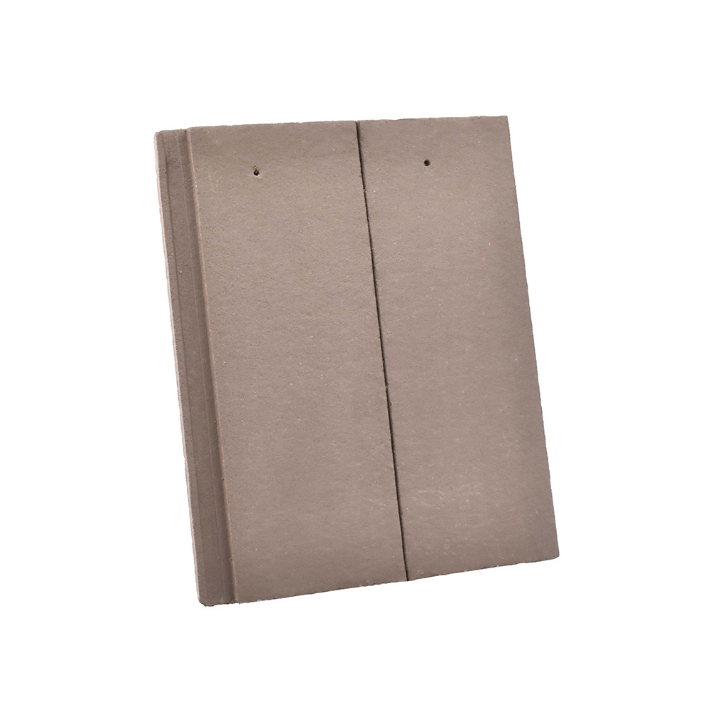 Sandtoft Concrete Calderdale Edge Half Tile Pair - Brown