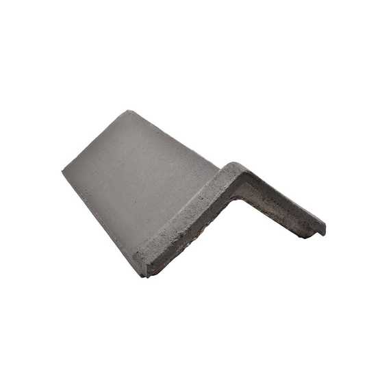 Sandtoft Concrete Capped Angle Ridge - Dark Grey | Roofing Superstore®