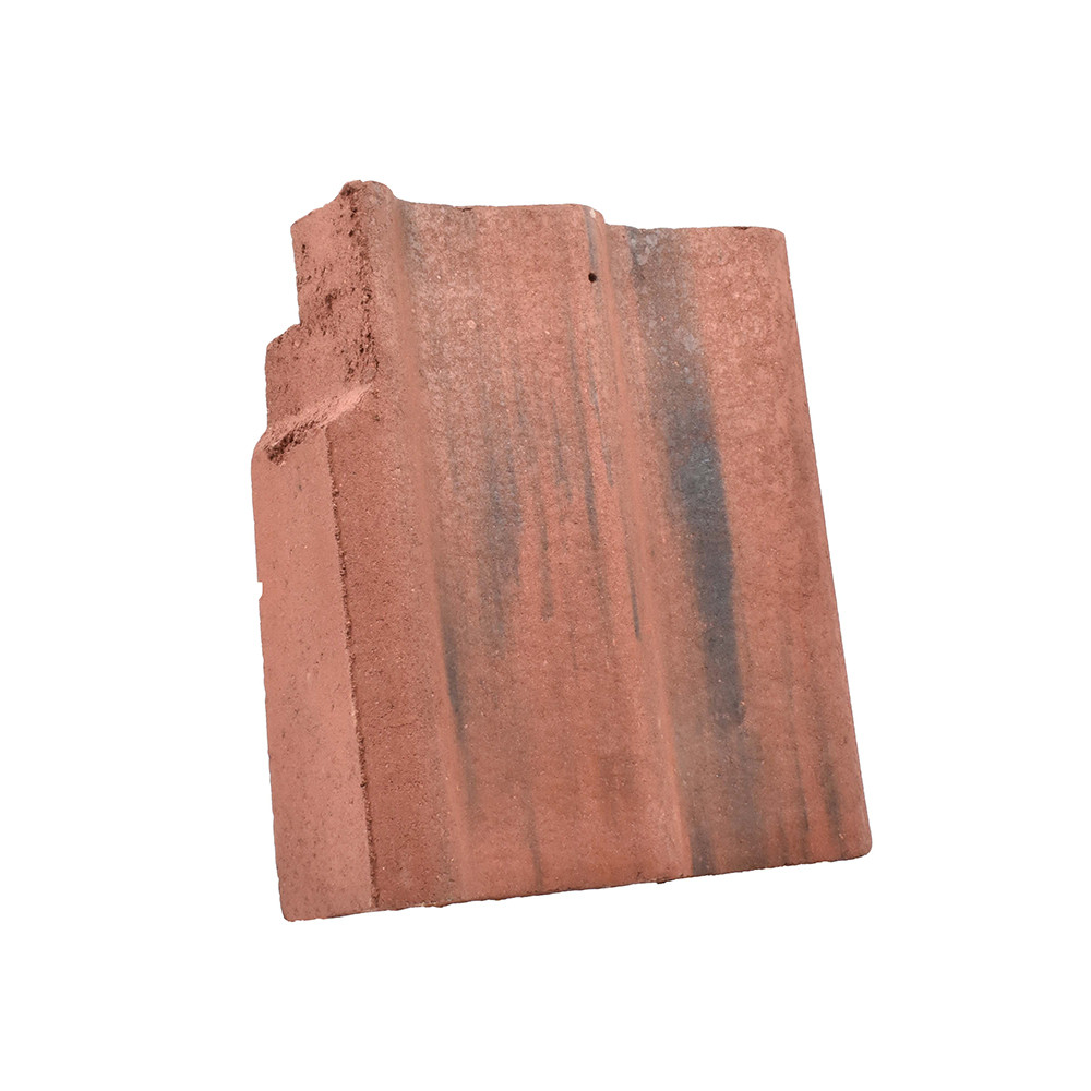 Sandtoft Concrete Double Pantile Left Hand Cloak Verge - Rustic