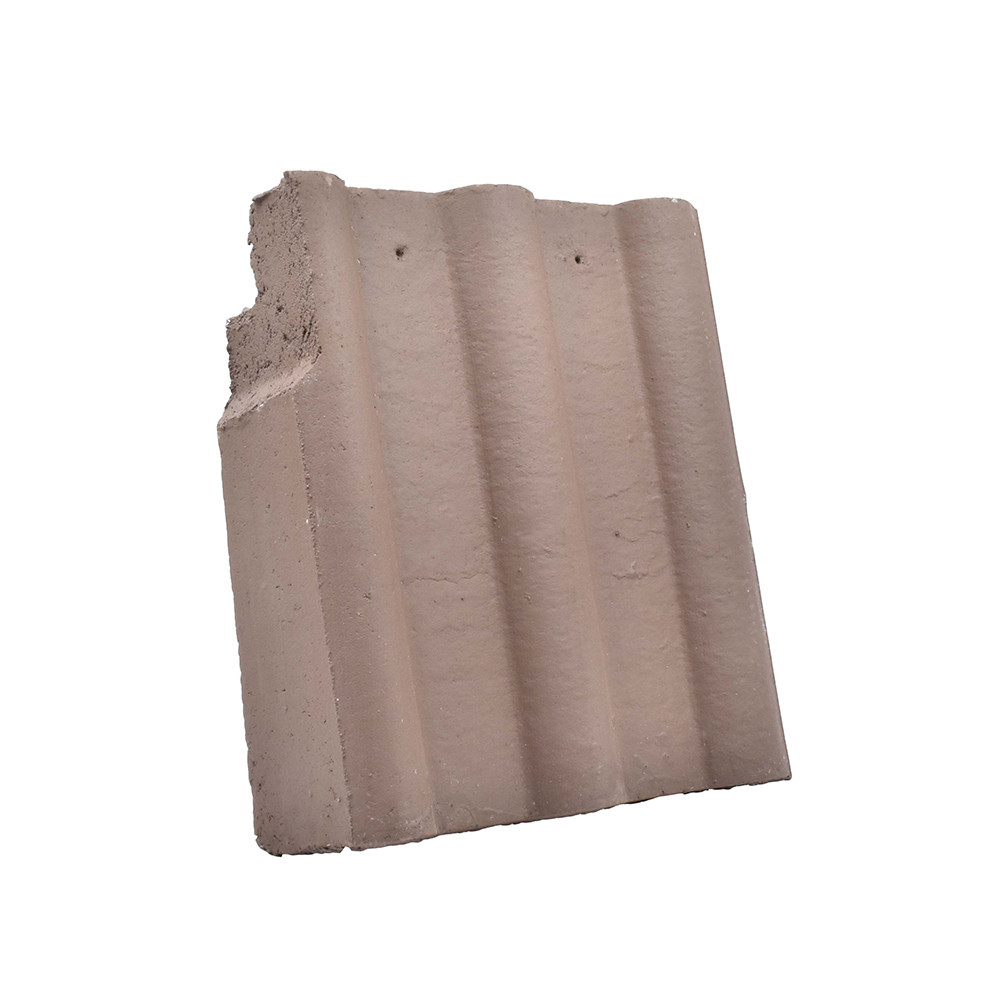 Sandtoft Concrete Double Roman Left Hand Cloak Verge - Brown