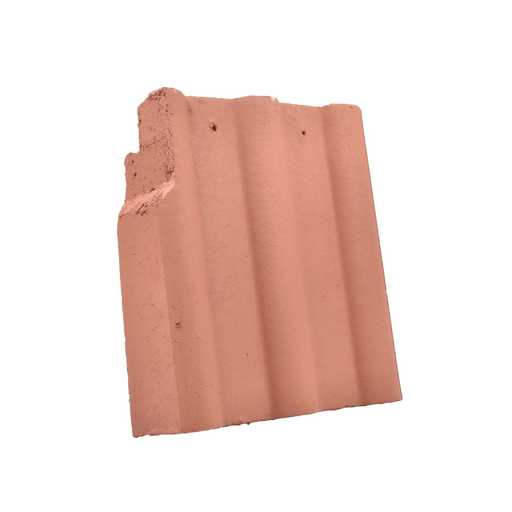 Sandtoft Concrete Double Roman Left Hand Cloak Verge - Terracotta Red