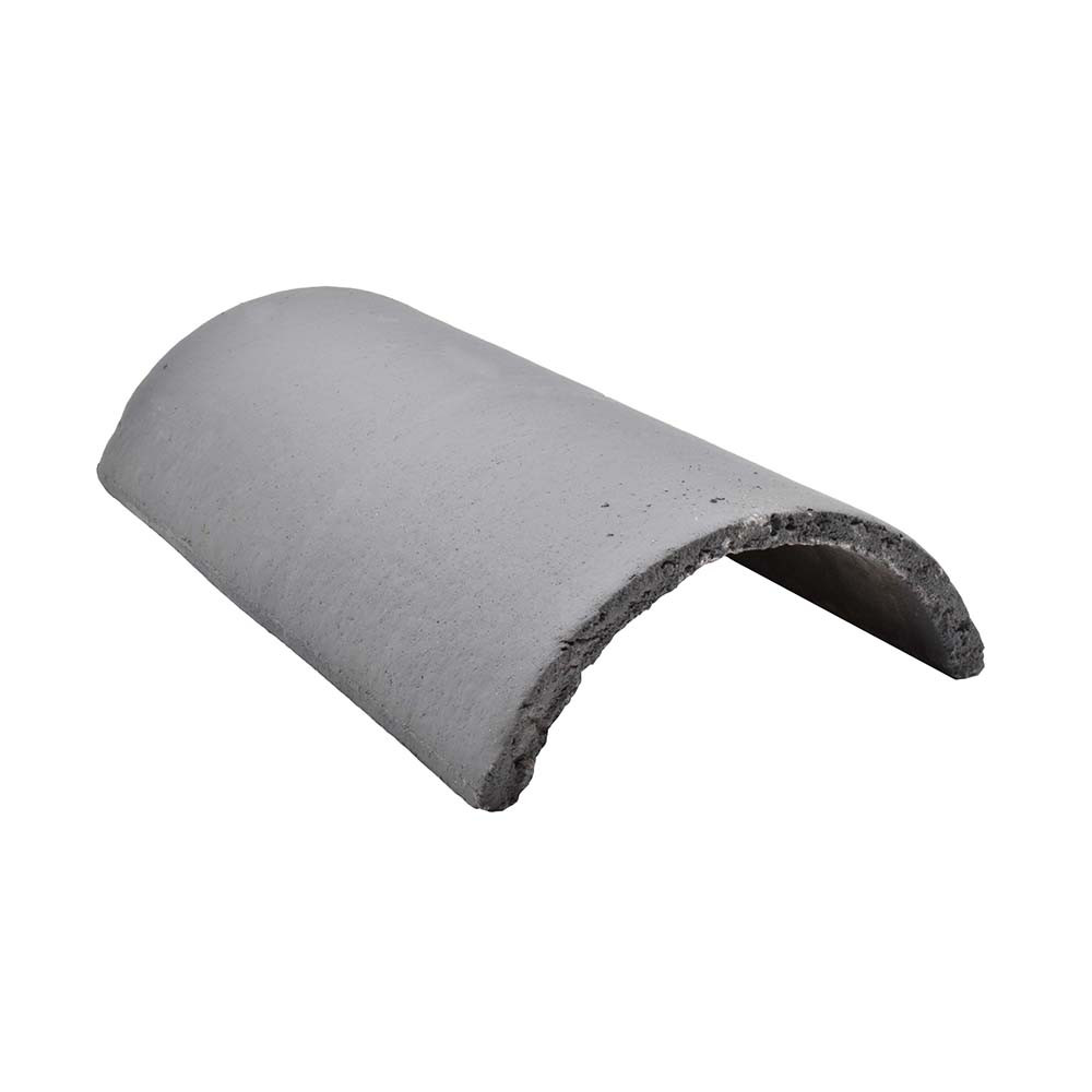 Sandtoft Concrete Half Round Ridge - Light Grey