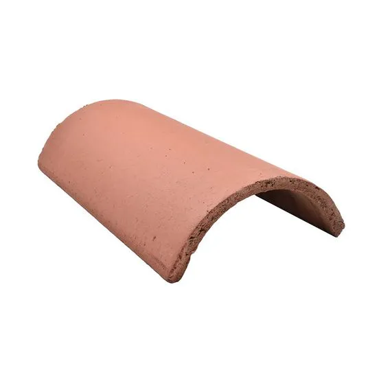 Red Half Round Ridging Sandtoft Concrete Half Round Ridge - Terracotta Red | Roofing Superstore®