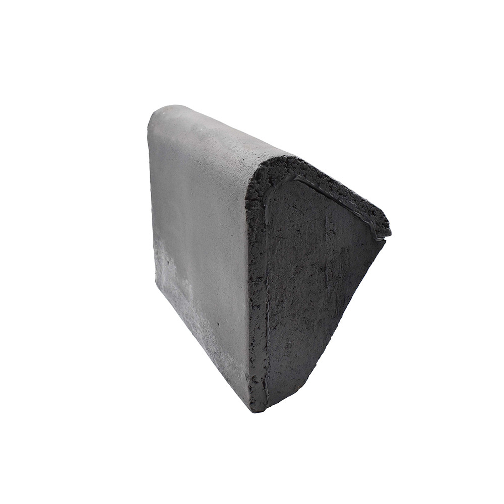 Sandtoft Concrete Multi Angle Left Hand Mono Ridge with Block End - Light Grey