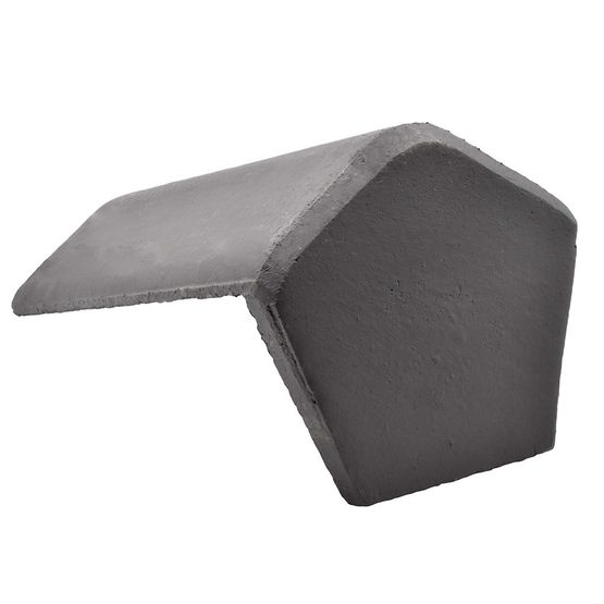 Sandtoft Concrete Multi Angle Ridge with Block End - Dark Grey ...