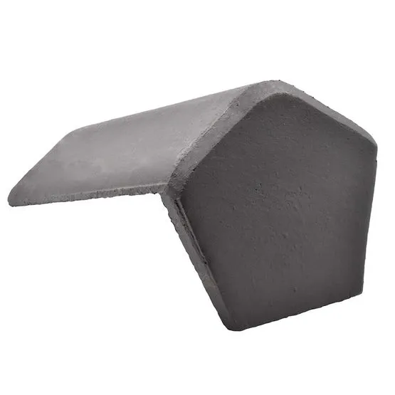 Sandtoft Concrete Multi Angle Ridge with Block End - Dark Grey ...