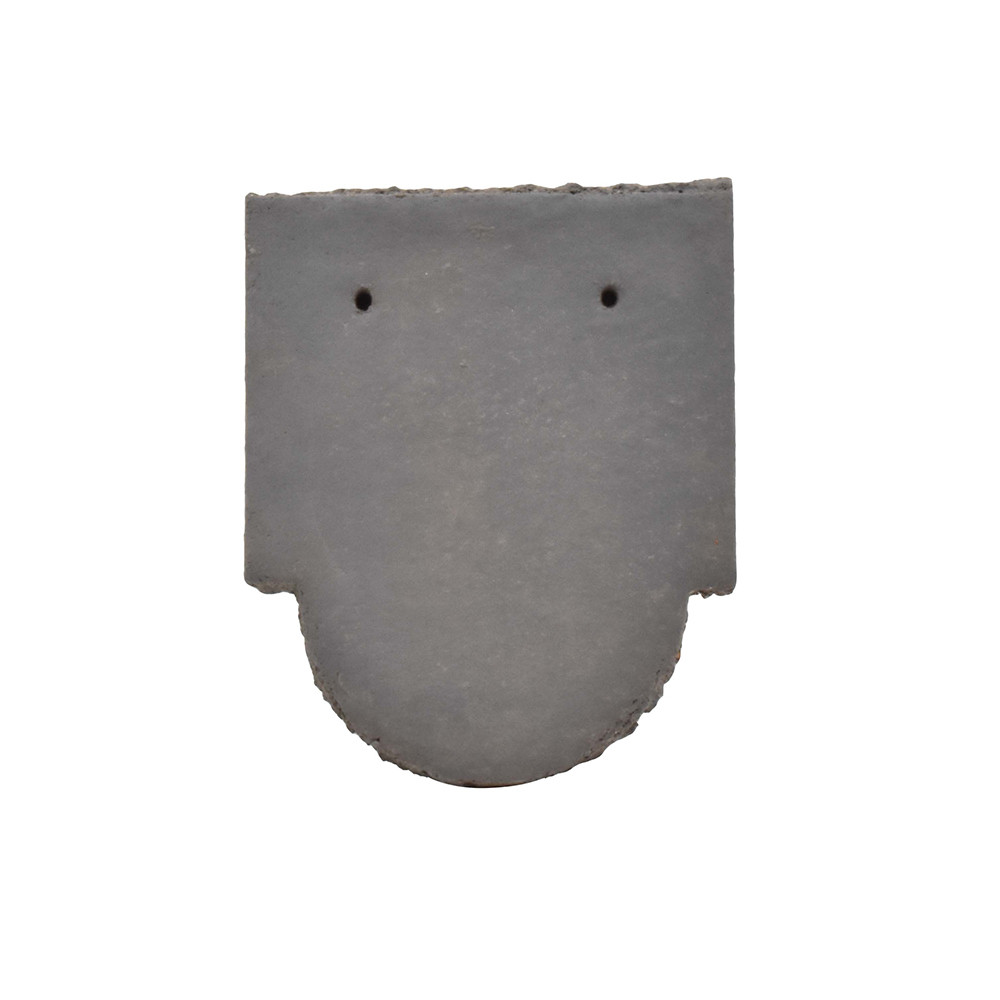 Sandtoft Concrete Plain Club Feature Tops Tile - Light Grey