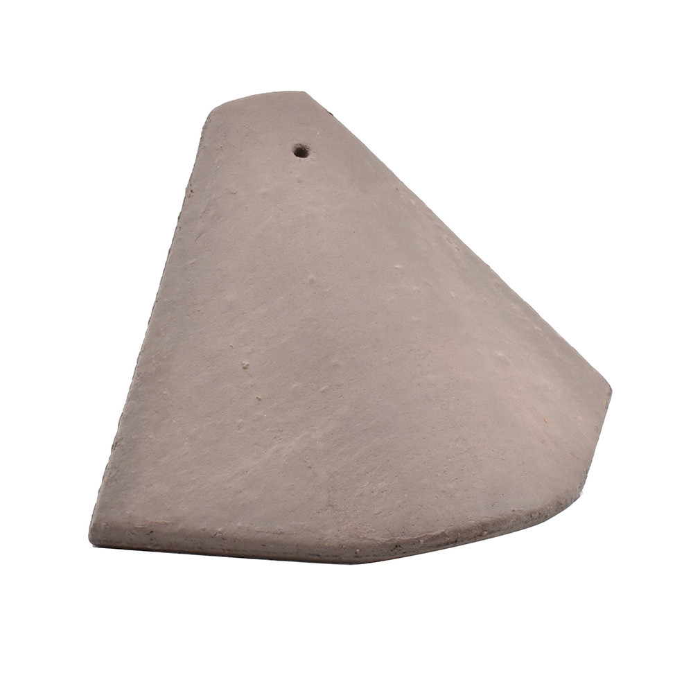 Sandtoft Concrete Plain Tile Bonnet Hip - Brown
