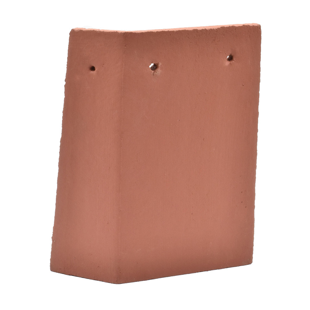 Sandtoft Concrete Plain Tile Right Hand 135 Degree External Angle - Terracotta Red