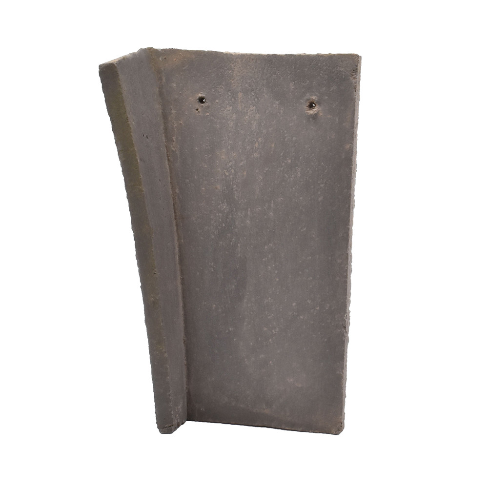 Sandtoft Concrete Plain Tile Right Hand 90 Degree Internal Angle - Dark Grey