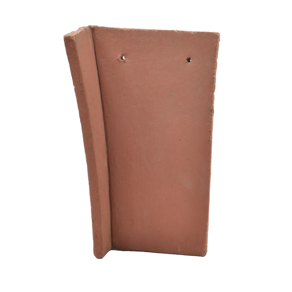 Sandtoft Concrete Plain Tile Right Hand 90 Degree Internal Angle - Terracotta Red