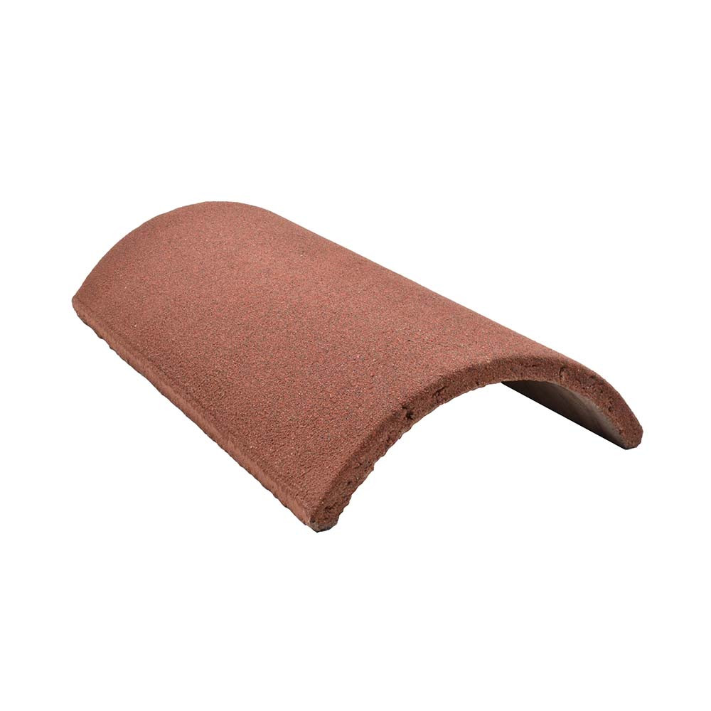 Sandtoft Concrete Segmental Ridge - Mottled Red