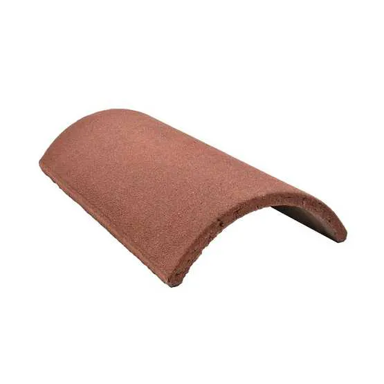 Segmented Ridge Shape Sandtoft Concrete Segmental Ridge - Mottled Red | Roofing Superstore®