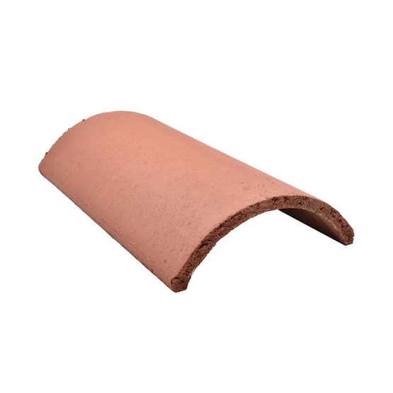 Segmental Rustic Ridge Sandtoft Concrete Segmental Ridge - Terracotta Red | Roofing Superstore®